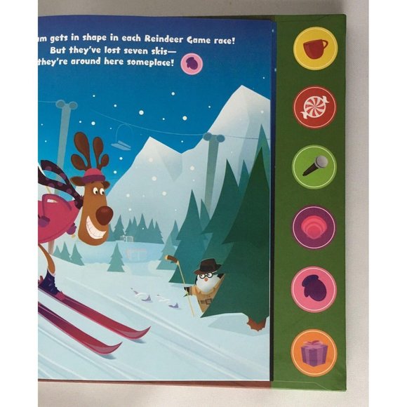 Hallmark Where's Santas Stuff? Ornament And Interactive Book Christmas Tree - Picture 5 of 11